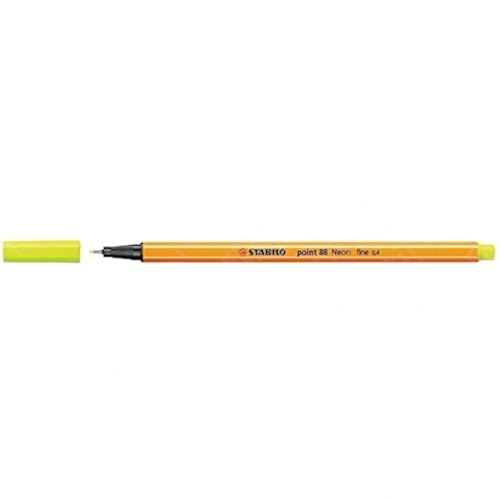 Stabilo Point 88 Fineliner Neongelb 10 Stück. Stabilo Point 88 Fineliner Neongelb 10 Stück. von STABILO