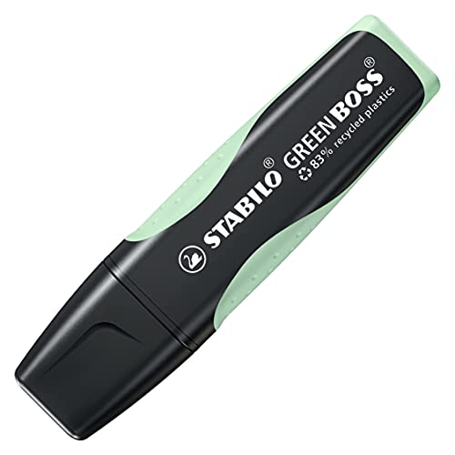 Umweltfreundlicher Textmarker - STABILO GREEN BOSS Pastel - Einzelstift - Hauch von Minzgrün Umweltfreundlicher Textmarker - STABILO GREEN BOSS Pastel - Einzelstift - Hauch von Minzgrün von STABILO