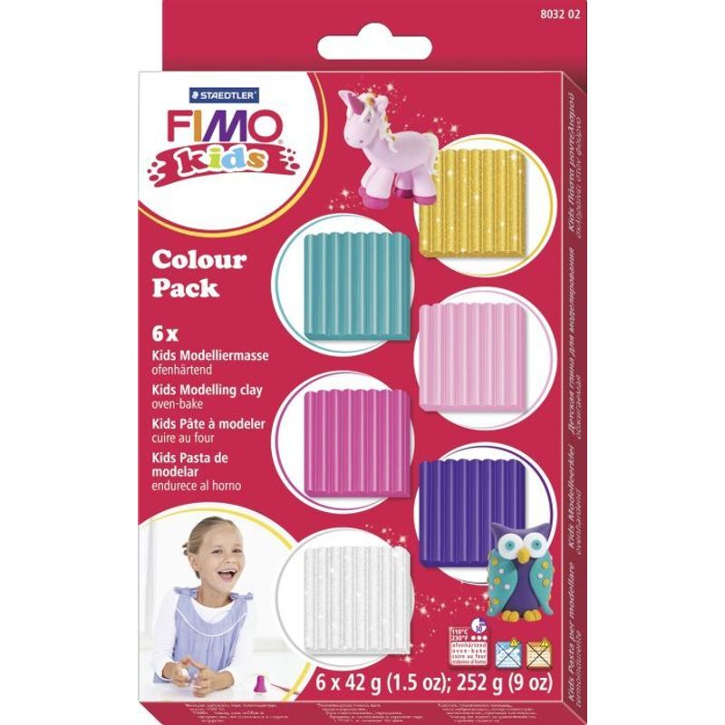 8032 01 Fimo® Kids Colour Pack – Girlie von STAEDTLER FIMO