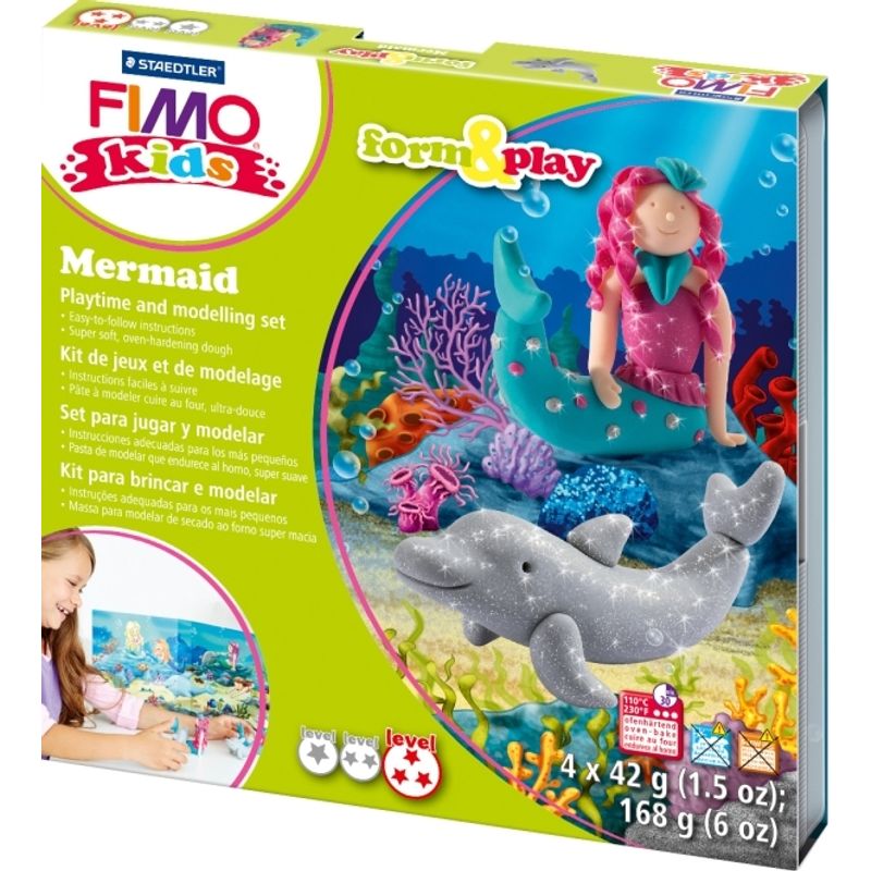 8034 12 Ly Fimo® Kids Form & Play Mermaid von STAEDTLER FIMO