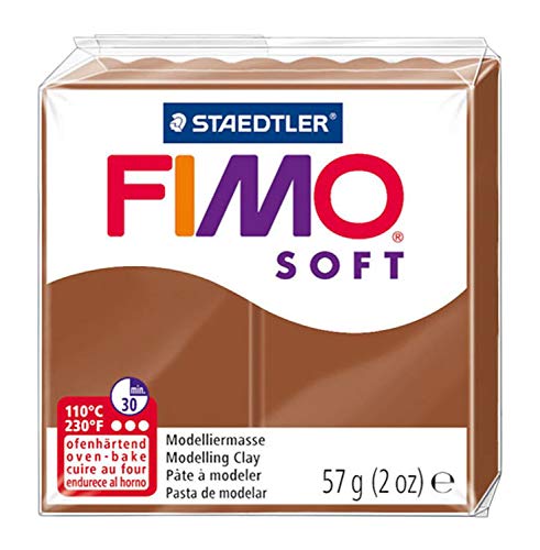 FIMO, Modelliermasse, Knete caramel soft normal von Staedtler Mars Deutschland Gmb