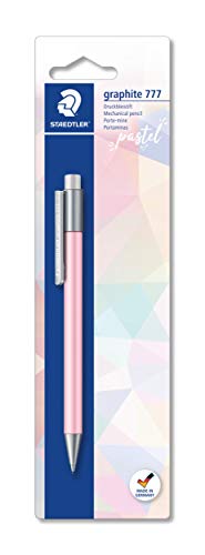 STAEDTLER 777 05BKPAST - Druckbleistift mit gummiertem Korpus und Graphitminen, Mehrfarbig von STAEDTLER