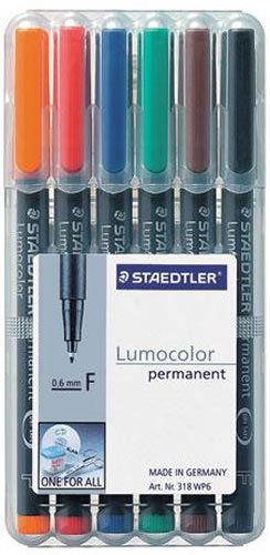 STAEDTLER Feinschreiber Universalstift Lumocolor permanent F Box STAEDTLER Feinschreiber Universalstift Lumocolor permanent F Box von STAEDTLER