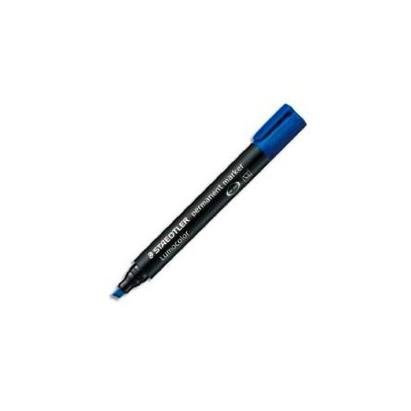 STAEDTLER Lumocolor Permanent-Marker 350, blau VE=3 von STAEDTLER