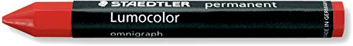 STAEDTLER Signierkreide Lumocolor permanent omnigraph, rot von STAEDTLER