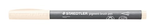STAEDTLER brush pen pigment Arts, elfenbein, pigmentierte Premium-Zeichentusche, Pinselspitze für variable Linienbreite, wasserfest, schnelltrocknend, 10 brush pens im Kartonetui, 371-107 STAEDTLER brush pen pigment Arts, elfenbein, pigmentierte Premium-Zeichentusche, Pinselspitze für variable Linienbreite, wasserfest, schnelltrocknend, 10 brush pens im Kartonetui, 371-107 von STAEDTLER