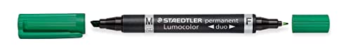 Staedtler Permanentmarker duo grün 10er Pack 348-5 Staedtler Permanentmarker duo grün 10er Pack 348-5 von STAEDTLER