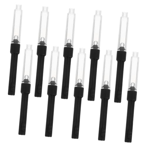 STAHAD 10 Stück Teiliges wiederbefüllbarer Tintenadapter aus Kunststoff Große Kapazität Langlebig und Kompatibel mit Füllfederhaltern für Vielseitiges Schreiben und Nachfüllen STAHAD 10 Stück Teiliges wiederbefüllbarer Tintenadapter aus Kunststoff Große Kapazität Langlebig und Kompatibel mit Füllfederhaltern für Vielseitiges Schreiben und Nachfüllen von STAHAD