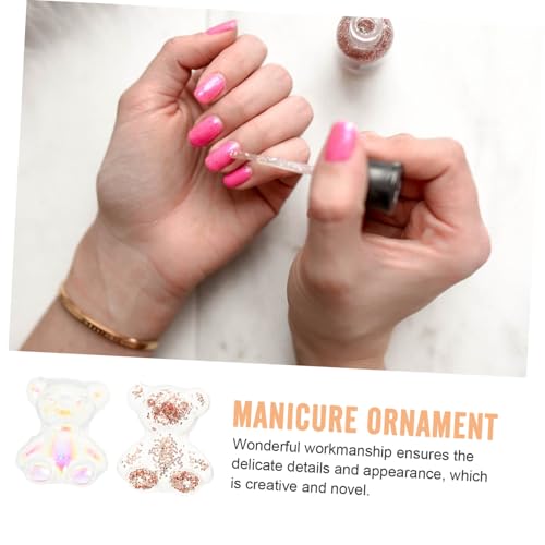 STAHAD 80 Stück Teiliges Resin Nageldekor mit Cartoon Bär Motiven Langlebige Nail Art DIY Charms Kreative Maniküre Accessoires für Mädchen und Frauen Geeignet für Heim Salongebrauch STAHAD 80 Stück Teiliges Resin Nageldekor mit Cartoon Bär Motiven Langlebige Nail Art DIY Charms Kreative Maniküre Accessoires für Mädchen und Frauen Geeignet für Heim Salongebrauch von STAHAD