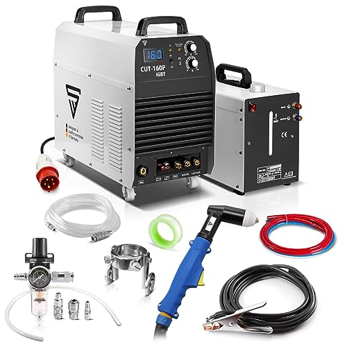 STAHLWERK CUT 160 P IGBT Plasmaschneider mit 160 Ampere, Pilot-Zündung, Wasserkühlung, bis 50 mm Schneidleistung, für Flugrost geeignet STAHLWERK CUT 160 P IGBT Plasmaschneider mit 160 Ampere, Pilot-Zündung, Wasserkühlung, bis 50 mm Schneidleistung, für Flugrost geeignet von STAHLWERK