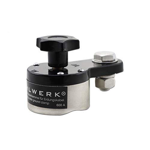 STAHLWERK Massemagnet bis 600A schaltbarer Massemagnet für Schweißkabel, Magnetische Erdungsklemme bringt Masse an jedes magnetische Werkstück, belastbar bis zu 600A STAHLWERK Massemagnet bis 600A schaltbarer Massemagnet für Schweißkabel, Magnetische Erdungsklemme bringt Masse an jedes magnetische Werkstück, belastbar bis zu 600A von STAHLWERK
