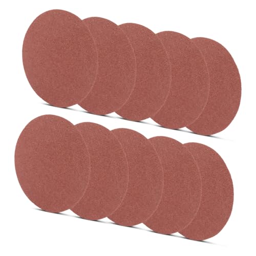 STAHLWERK Schleifscheiben 10er Set 150 mm mit K100 Körnung Schleifpads, Schleifmittel, Zubehör für Tellerschleifer und Schleifgeräte STAHLWERK Schleifscheiben 10er Set 150 mm mit K100 Körnung Schleifpads, Schleifmittel, Zubehör für Tellerschleifer und Schleifgeräte von STAHLWERK