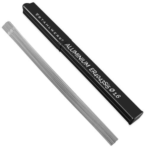 STAHLWERK Schweißstäbe ER4043Si5 Aluminium hochlegiert/Ø 1,6 mm x 500 mm / 1,0 kg WIG Schweißzusatz STAHLWERK Schweißstäbe ER4043Si5 Aluminium hochlegiert/Ø 1,6 mm x 500 mm / 1,0 kg WIG Schweißzusatz von STAHLWERK