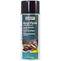 STANGER Acryl Firnis seidenglänzend Sprühlack transparent 400,0 ml von STANGER