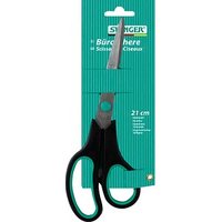 STANGER Schere stainless schwarz-grün 21,0 cm von STANGER