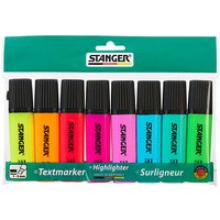STANGER Textmarker farbsortiert, 8 St. STANGER Textmarker farbsortiert, 8 St. von STANGER