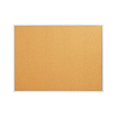Heftklammern Standard Kork Pinnwand, Aluminium finish Rahmen, 3 'W x 2' H von STAPLES