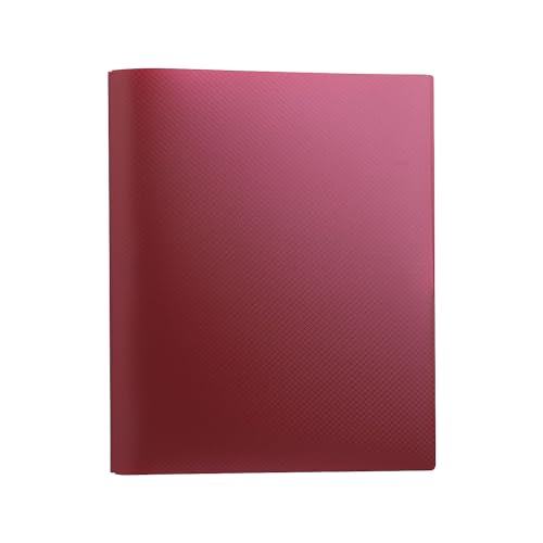 Heftklammern strukturiertes Poly 2 Ordner mit Verbindungselementen, Burgund Heftklammern strukturiertes Poly 2 Ordner mit Verbindungselementen, Burgund von STAPLES