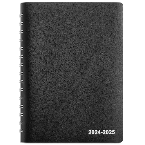 ST60364-23 Heftklammern 2024-2025 Akademisches Tages-Terminkalender, Kunstledereinband, 12,7 x 20,3 cm, Schwarz ST60364-23 Heftklammern 2024-2025 Akademisches Tages-Terminkalender, Kunstledereinband, 12,7 x 20,3 cm, Schwarz von STAPLES