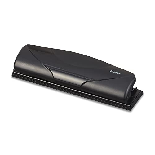 Staples Mini-3-fach-Lochung 6 Blattkapazität schwarz Staples Mini-3-fach-Lochung 6 Blattkapazität schwarz von STAPLES