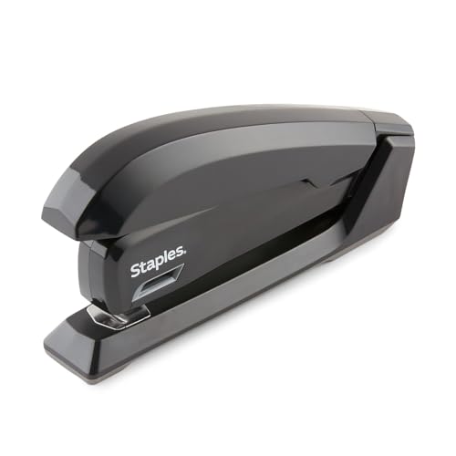 Staples One-Touch-Heftgerät, 20 Blatt, Schwarz (44436) von STAPLES