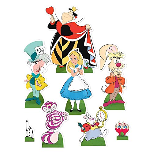 STAR CUTOUTS TT014 Disneys Alice im Wunderland Requisite Motto Party Dekoration Toppers 8 Ausschnitte Perfekt für Partys, Events, Hochzeit Tischdekorationen & Sammler, Einfarbig, Mehrfarbig, Regular STAR CUTOUTS TT014 Disneys Alice im Wunderland Requisite Motto Party Dekoration Toppers 8 Ausschnitte Perfekt für Partys, Events, Hochzeit Tischdekorationen & Sammler, Einfarbig, Mehrfarbig, Regular von STAR CUTOUTS