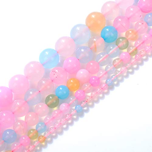 Naturstein-Perlen, 4 mm, Morganit-Perlen, Edelstein, rund, lose Perlen, Kristall, Energiestein, Heilkraft für Schmuckherstellung, DIY, 1 Strang, 38,1 cm Naturstein-Perlen, 4 mm, Morganit-Perlen, Edelstein, rund, lose Perlen, Kristall, Energiestein, Heilkraft für Schmuckherstellung, DIY, 1 Strang, 38,1 cm von STAR LOONG