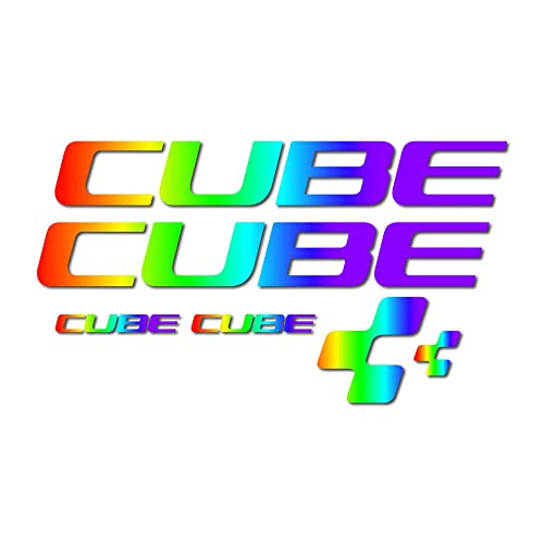 Fahrradrahmen-Aufkleber Cube X6 Farbverlauf - Star Sam von STAR SAM