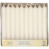30 STARPAK Kerzen weiß 30 STARPAK Kerzen weiß von STARPAK