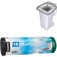 STARPAK Müllbeutel CleanUP 140,0 l schwarz 40,0 µm, 10 St. STARPAK Müllbeutel CleanUP 140,0 l schwarz 40,0 µm, 10 St. von STARPAK