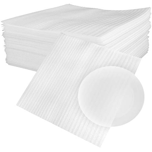 Starvast 50 Stück Schaumstoffbögen, 30 x 30 cm, Verpackungspapier aus Schaumstoff für Umzug, Versand, Verpackung – sichere Aufbewahrung von Gläsern, Geschirr, Geschirr etc Starvast 50 Stück Schaumstoffbögen, 30 x 30 cm, Verpackungspapier aus Schaumstoff für Umzug, Versand, Verpackung – sichere Aufbewahrung von Gläsern, Geschirr, Geschirr etc von STARVA ST