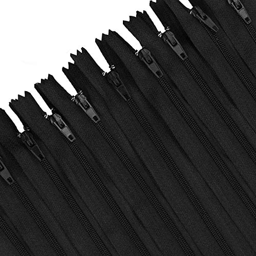 STARVAST 50 Stück Reißverschluss 20 cm Nylon, Schwarz Unsichtbaren Reißverschlüssen, Reißverschlüsse Nicht Teilbar Näh-Reißverschlüsse, 2.5cm Breit für Nähmaschine Patchwork Baumwolle Zipper STARVAST 50 Stück Reißverschluss 20 cm Nylon, Schwarz Unsichtbaren Reißverschlüssen, Reißverschlüsse Nicht Teilbar Näh-Reißverschlüsse, 2.5cm Breit für Nähmaschine Patchwork Baumwolle Zipper von STARVAST