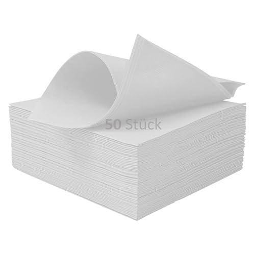 STAUBPIRAT Airlaid Servietten weiß – 65 g/qm Premium-Qualität - 40 x 40 cm Dinner Serviette stoffähnlich - Tischdekoration für Geburtstag, Hochzeit, Feiern und Events STAUBPIRAT Airlaid Servietten weiß – 65 g/qm Premium-Qualität - 40 x 40 cm Dinner Serviette stoffähnlich - Tischdekoration für Geburtstag, Hochzeit, Feiern und Events von STAUBPIRAT