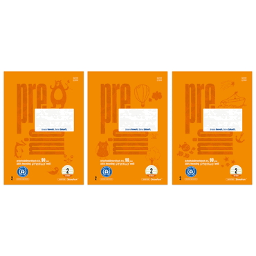 10 x Staufen Arbeitsblock LIN 2 - A4 50 Blatt 4 mm liniert 90 g/qm ora 10 x Staufen Arbeitsblock LIN 2 - A4 50 Blatt 4 mm liniert 90 g/qm ora von Staufen