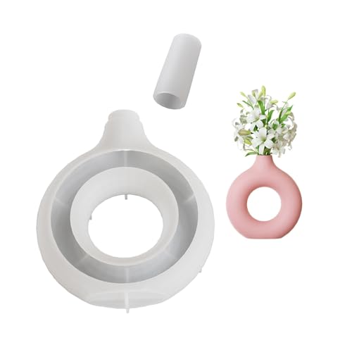 Blumenvasen-Form, flexible Silikonform für Pflanzgefäß, handgefertigte Heimdekoration, für Esstisch, Blumentopf-Formwerkzeug Blumenvasen-Form, flexible Silikonform für Pflanzgefäß, handgefertigte Heimdekoration, für Esstisch, Blumentopf-Formwerkzeug von STBQHG