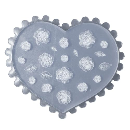 STBQHG Kunst-Silikonform für 3D-Blumen, Nägel, geprägte Schablonen, Skulpturen, Dekorationen für Maniküristen von STBQHG