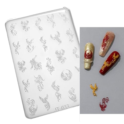 STBQHG Silikonform für Blumen-Kunst, 3D-Schmetterling, Prägegel, Druckschablone, Schnitzvorlage, Werkzeug für Kunstdekoration von STBQHG