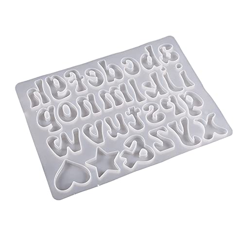 STBQHG Silikonformen für Zahlen, Buchstaben, Epoxidharz, für Bastelarbeiten, Geburtstage, Partys, Hochzeiten, Heimdekorationen STBQHG Silikonformen für Zahlen, Buchstaben, Epoxidharz, für Bastelarbeiten, Geburtstage, Partys, Hochzeiten, Heimdekorationen von STBQHG
