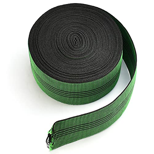 STCRERAG 15m Sofa Gummiband aus Gummi Gurtband 70mm Breit Sofa-Gurtband Polypropylen Möbel Gummiband Verschleißfest Elastisch Polsterband Grün Gurtband für Sofa, Sofa-Stuhl STCRERAG 15m Sofa Gummiband aus Gummi Gurtband 70mm Breit Sofa-Gurtband Polypropylen Möbel Gummiband Verschleißfest Elastisch Polsterband Grün Gurtband für Sofa, Sofa-Stuhl von STCRERAG
