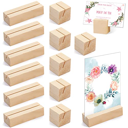 STCRERAG Tischkartenhalter, 24 Stück Kartenständer Holz Fotoständer Holzständer Natur Holz Postkartenständer 2 Arten Formen Holz Menükartenhalter für Bilder Fotos Postkarten Einladungen Speisekarten STCRERAG Tischkartenhalter, 24 Stück Kartenständer Holz Fotoständer Holzständer Natur Holz Postkartenständer 2 Arten Formen Holz Menükartenhalter für Bilder Fotos Postkarten Einladungen Speisekarten von STCRERAG