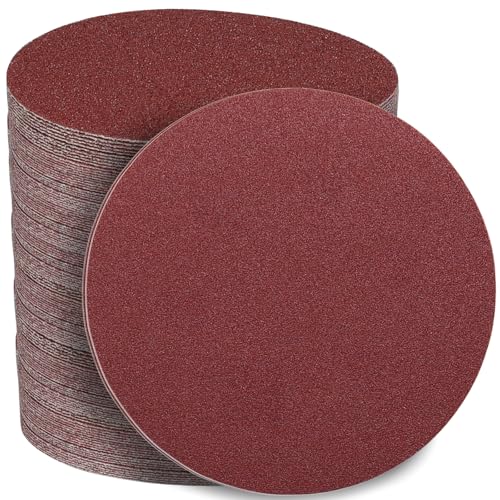 STEBRUAM 100 Stück Schleifpapier 150MM Klett Schleifscheiben 40/60/80/120/180/240/320/400/600/1000 körnung,Profi 150MM Rund No Loch Nass und Trocken Schleifscheibe STEBRUAM 100 Stück Schleifpapier 150MM Klett Schleifscheiben 40/60/80/120/180/240/320/400/600/1000 körnung,Profi 150MM Rund No Loch Nass und Trocken Schleifscheibe von STEBRUAM