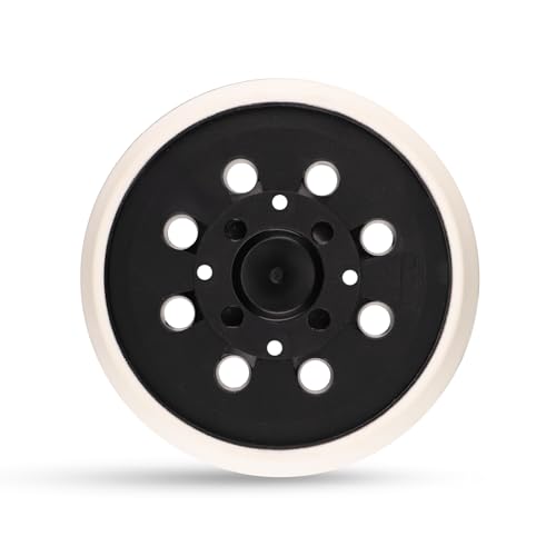 STEBRUAM 125 mm Professional Schleifteller mit Hook und Loop 8 Löcher Schleifplatte Kompatibel mit Bosch PEX 300 AE und PEX 400 AE Exzentrischer Schleifmaschine (1) von STEBRUAM