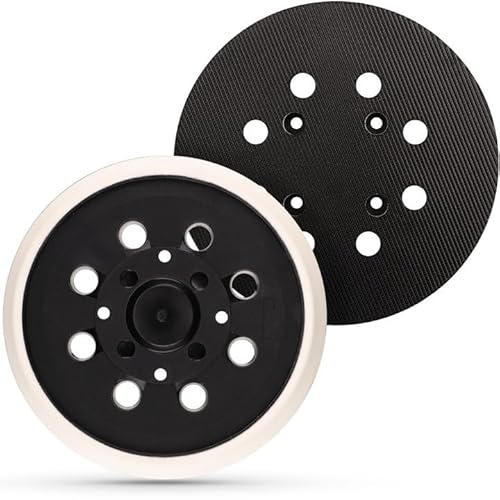 STEBRUAM 2 Stück 125 mm Professional Schleifteller mit Hook und Loop 8 Löcher Schleifplatte Kompatibel mit Bosch PEX 300 AE und PEX 400 AE Exzentrischer Schleifmaschine STEBRUAM 2 Stück 125 mm Professional Schleifteller mit Hook und Loop 8 Löcher Schleifplatte Kompatibel mit Bosch PEX 300 AE und PEX 400 AE Exzentrischer Schleifmaschine von STEBRUAM