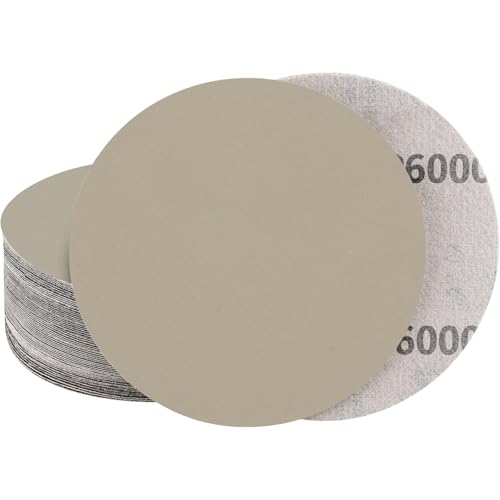 STEBRUAM 20Stück 6 Zoll Schleifpapier 150mm Klett No Loch trocken nass schleifscheiben Körnung 6000 für Auto Metall STEBRUAM 20Stück 6 Zoll Schleifpapier 150mm Klett No Loch trocken nass schleifscheiben Körnung 6000 für Auto Metall von STEBRUAM