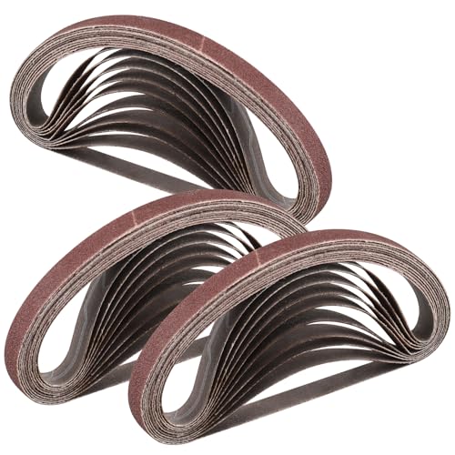 STEBRUAM 30 Stck 100 Krnung Aluminiumoxid Schleifband 10x330 mm fr Bandschleifer STEBRUAM 30 Stck 100 Krnung Aluminiumoxid Schleifband 10x330 mm fr Bandschleifer von STEBRUAM