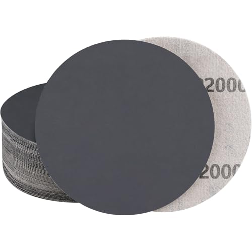 STEBRUAM 30Stück 6 Zoll Schleifpapier 150mm Klett No Loch trocken nass schleifscheiben Körnung 2000 für Auto Metall STEBRUAM 30Stück 6 Zoll Schleifpapier 150mm Klett No Loch trocken nass schleifscheiben Körnung 2000 für Auto Metall von STEBRUAM