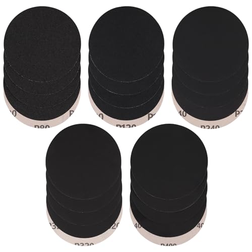 STEBRUAM 30Stück 6 Zoll Schleifpapier 150mm Klett No Loch trocken nass schleifscheiben Körnung 80/120/240/320/400 für Auto Metall STEBRUAM 30Stück 6 Zoll Schleifpapier 150mm Klett No Loch trocken nass schleifscheiben Körnung 80/120/240/320/400 für Auto Metall von STEBRUAM