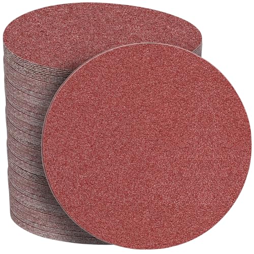 STEBRUAM 50 Stück Schleifpapier 150mm Klett 120 Körnung No Loch 6 Zoll Schleifscheiben Set für Exzenterschleifer STEBRUAM 50 Stück Schleifpapier 150mm Klett 120 Körnung No Loch 6 Zoll Schleifscheiben Set für Exzenterschleifer von STEBRUAM