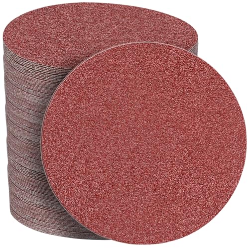STEBRUAM 50 Stück Schleifpapier 150mm Klett 80 Körnung No Loch 6 Zoll Schleifscheiben Set für Exzenterschleifer STEBRUAM 50 Stück Schleifpapier 150mm Klett 80 Körnung No Loch 6 Zoll Schleifscheiben Set für Exzenterschleifer von STEBRUAM