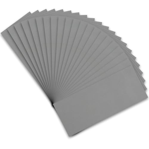 STEBRUAM Profi Schleifpapier Set 3000 Körnung, 21 Stück Nass und Trocken Schleifpapier für Auto/Holzmöbel/Stein/Lack/Metall/Glas, 23 x 9 cm Schmirgelpapier STEBRUAM Profi Schleifpapier Set 3000 Körnung, 21 Stück Nass und Trocken Schleifpapier für Auto/Holzmöbel/Stein/Lack/Metall/Glas, 23 x 9 cm Schmirgelpapier von STEBRUAM
